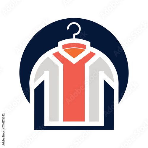 Modern fashion clothing brand logo