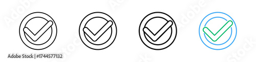 Checklist productivity vector outline icon with line weight and two color variation ,editable strokes, scalable, deal for UI, apps, task management