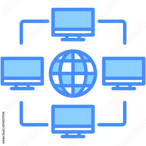 Computer Network Icon