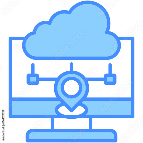 Cloud Network Icon