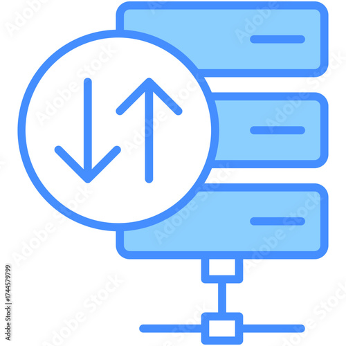 Server Traffic Icon