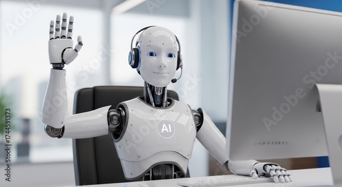 Robotic Workforce Integration Automated Assistance and Future of Customer Service Advancements Excellence Innovation
