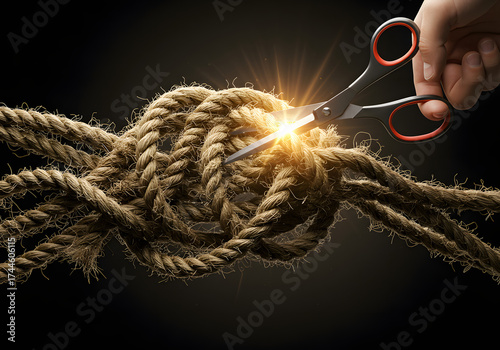 Cutting Through the Knot