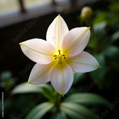 white magnolia flower