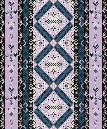 Abstract geometric seamless pattern featuring clean lines and bold symmetry. Ideal for textile prints, home decor, stationery, and fashion design. Perfect for modern branding or minimalist background