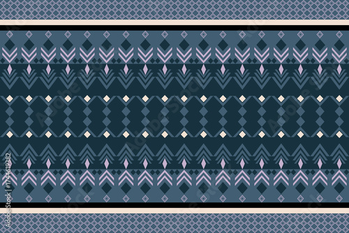 Abstract geometric seamless pattern featuring clean lines and bold symmetry. Ideal for textile prints, home decor, stationery, and fashion design. Perfect for modern branding or minimalist background