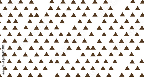 Geometric pattern of black triangles on a white background creating a visual texture.