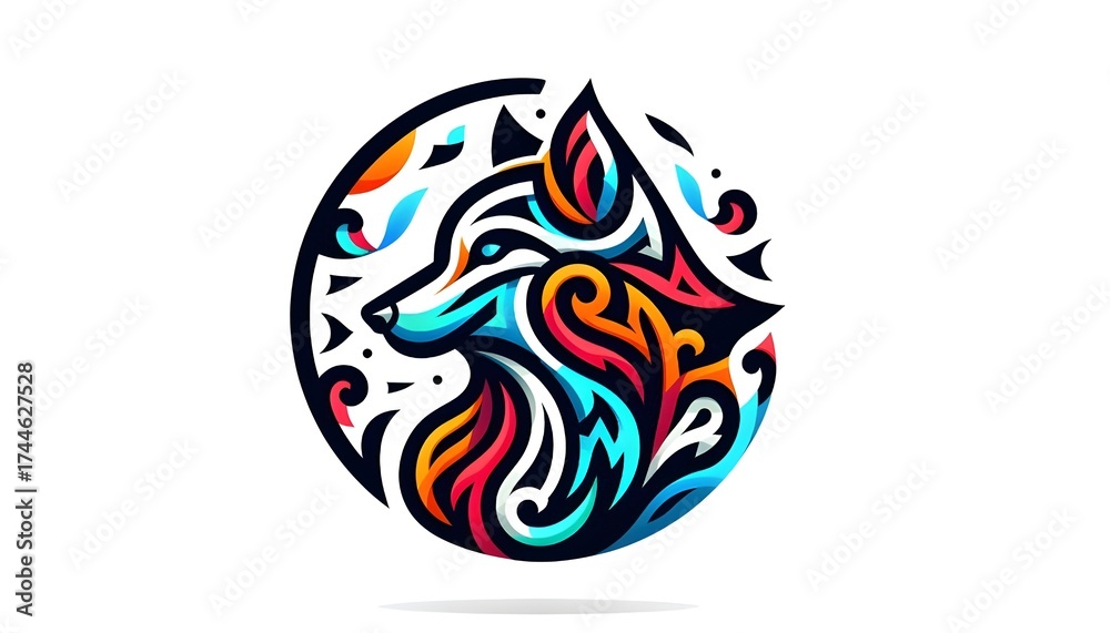 Obraz premium Cute and colorful animal