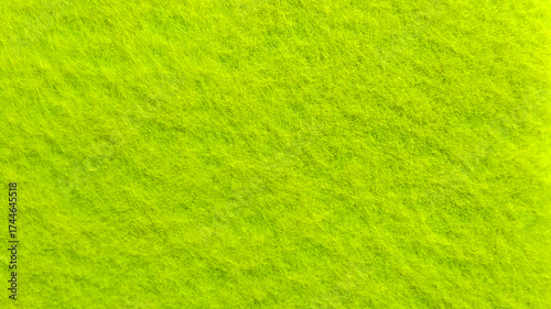Fine Detailed Close-Up of green Non-Woven Felt Fabric Textile Texture for Background and Design