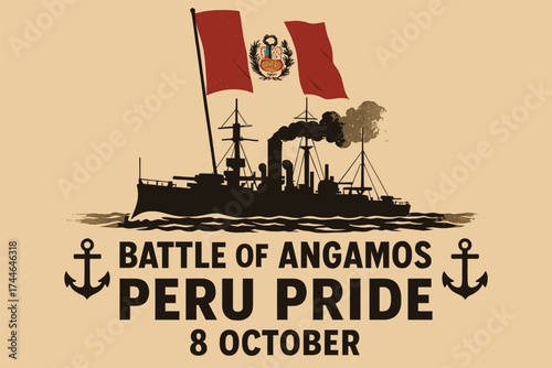 Battle of Angamos Remembrance Peru