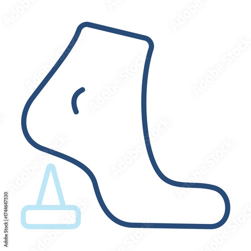 Tetanus Icon Color Outline Style. Vector Illustration Design