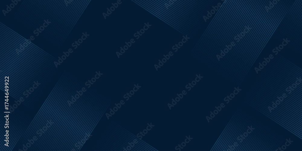 Fototapeta premium Abstract background with dark blue woven effect lines. Modern and elegant overlapping lines background concept. Vector illustration VOL. 3