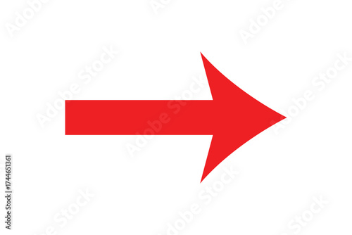 large size black long arrow. Straight long arrow icon. black long arrow pointing to right site in isolated background eps 10. Vector illustration