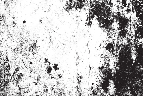 Monochrome Grunge Texture Background with Crack and Gritty Details