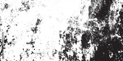 Distressed Grunge Black and White Vector Texture Abstract Background Overlay