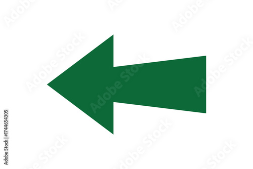 Long isolated red arrow icon on white background. Right direction arrow icon. Straight red long arrow on white background. vector illustration
