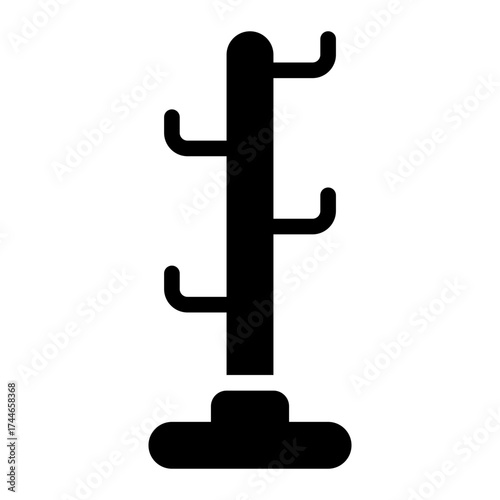hanger glyph icon