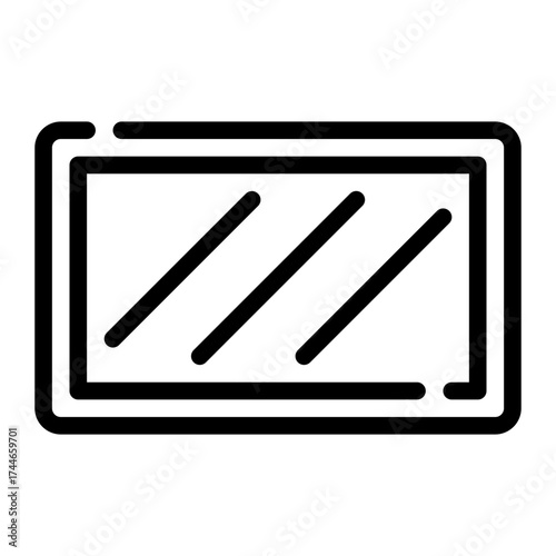 television line icon