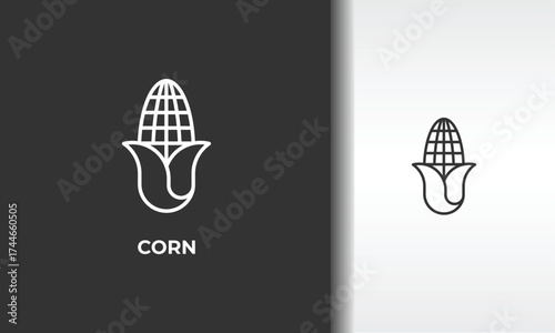 Corn Vector, Icon Or Logo Sign Isolated Symbol Illustration