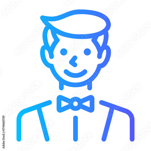 bellboy gradient icon