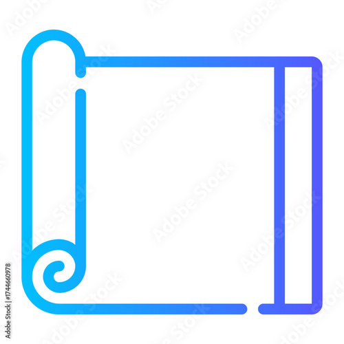 towel gradient icon