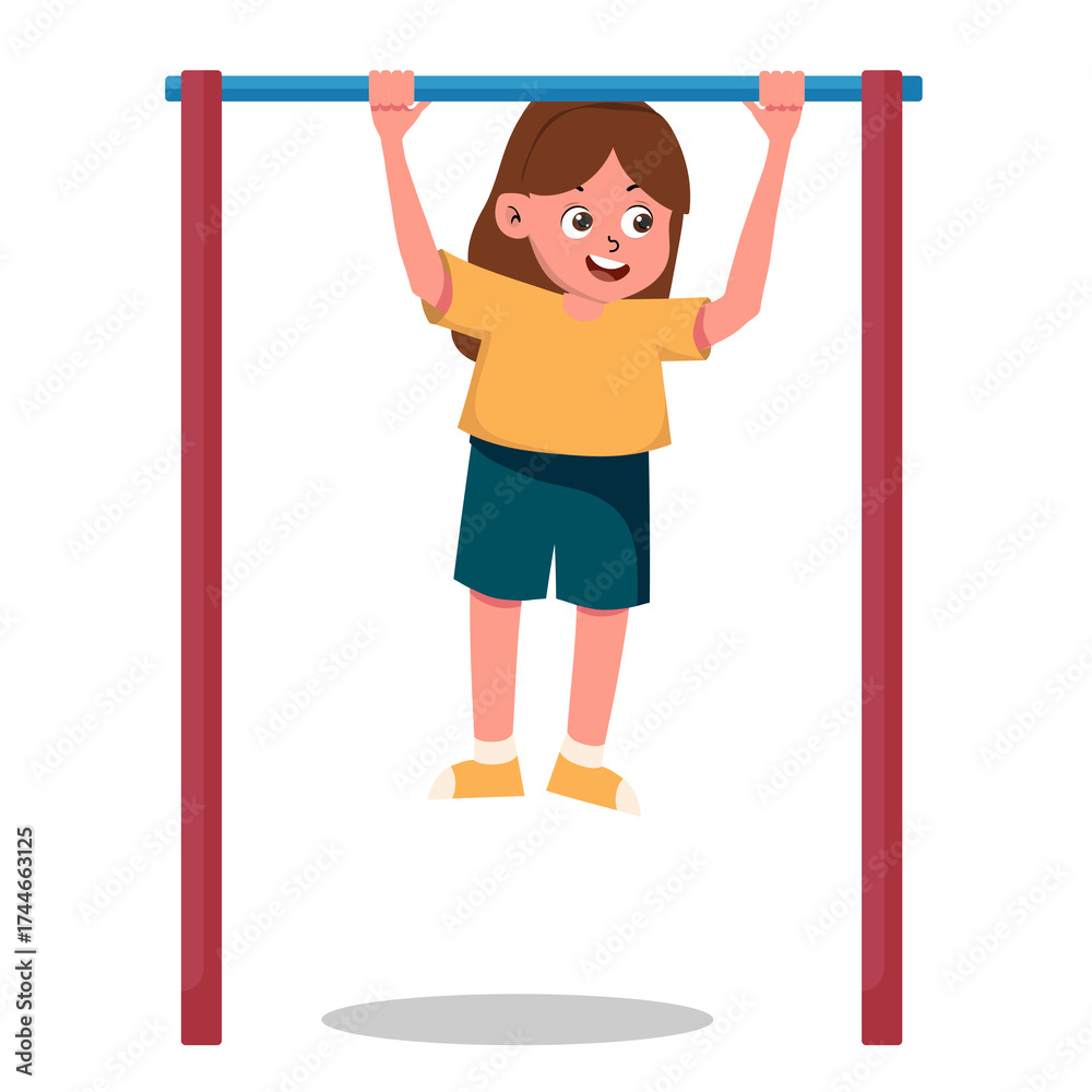 Fototapeta premium children in various situations