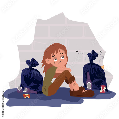 children in various situations