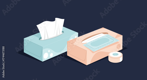 Commonly found household items used for minor injuries and comfort.