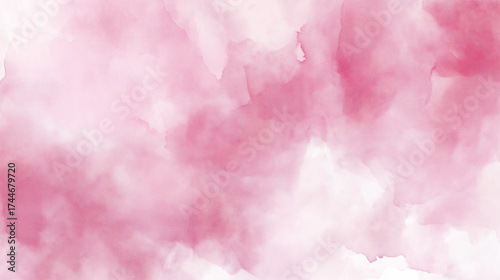 Pink watercolor background
