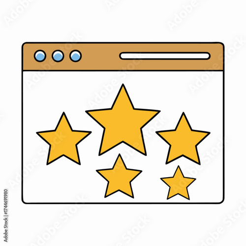 A sleek display of web ranking stars, symbolizing online ratings and user feedback. Perfect for websites, reviews, and digital platforms to showcase quality and performance.
