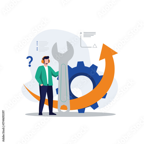 Technical support and mechanical engineering service for operational improvement.