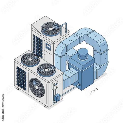 Understanding the essential components of a modern HVAC system for efficient climate control.