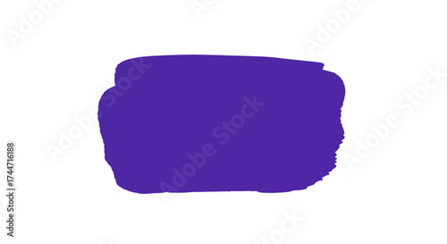 A vibrant purple color swatch on a clean white background for design assets and projects