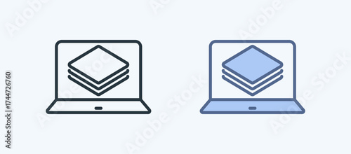 E-Learning Multiple Style Icon Collection