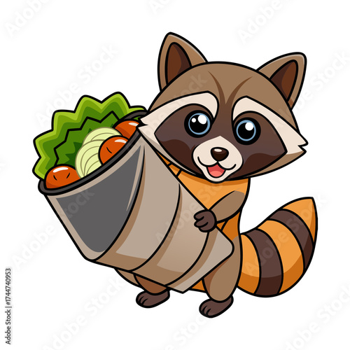 Raccoon With Miso Soup