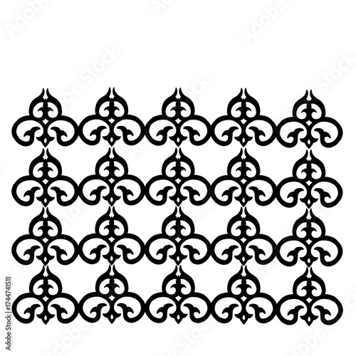 Kazakh Ornament Vector