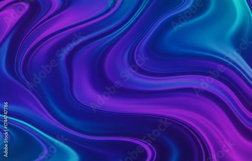 Abstract fluid art wallpaper background with purple and blue color combination