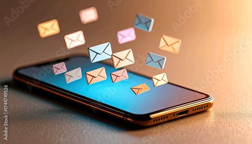 Wallpaper Mural New Email Notification Marketing Concept Torontodigital.ca