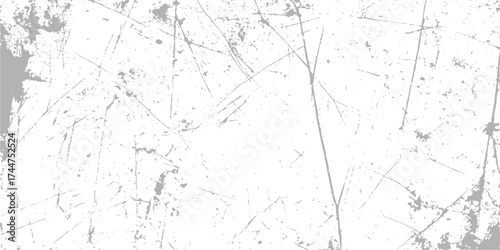 Black and white grunge wall texture pattern for an aged, rough concrete design surface