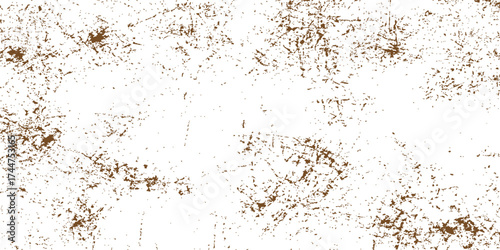 An old brown grunge wall texture with a dirty rusty metal surface and vintage stone pattern is a great design background