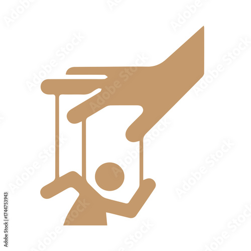 Puppet control illustration