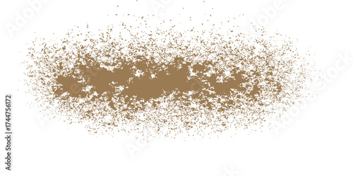 Pile of rice on white background closeup texture natural ingredient