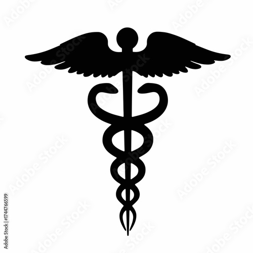 caduceus medical symbol