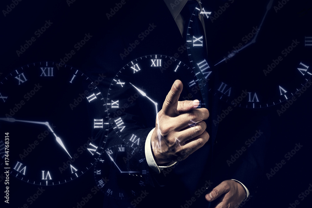 Naklejka premium ビジネスイメージ 時間