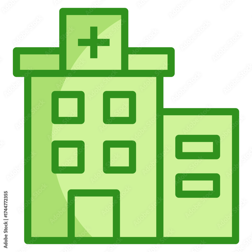 Fototapeta premium Hospital Icon