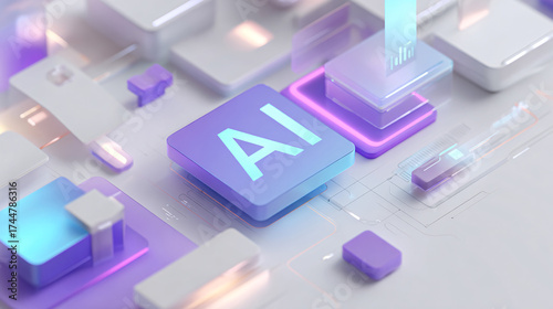 Interact with AI artificial intelligence virtual assistant chatbot in concept of AI artificial intelligence prompt engineering,AI deep learning to use generative AI for work support.	