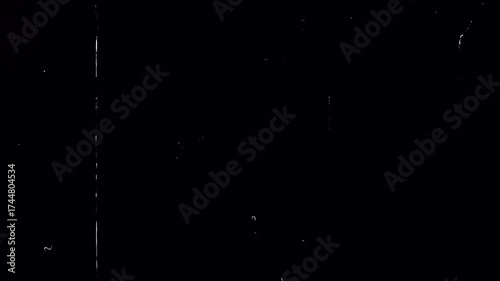 Vintage Film Look with Scratches Dust and Noise Overlay. overlay film footage, alpha channel, 4k video
