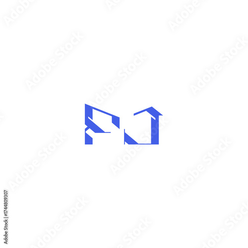 techno geometric style FJ square concept abstract monogram initial logo design letter Free Download techno geometric style FJ square concept abstract monogram initial logo design letter - GFXLoad