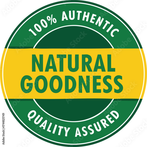 100 Authentic Natural Goodness Quality Assured Seal.