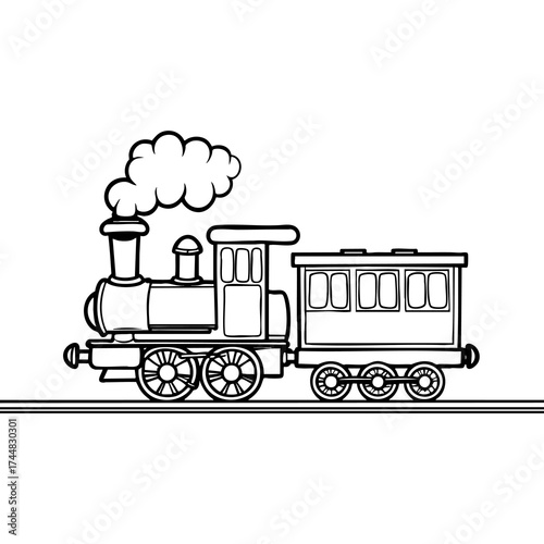 Vintage Steam Engine